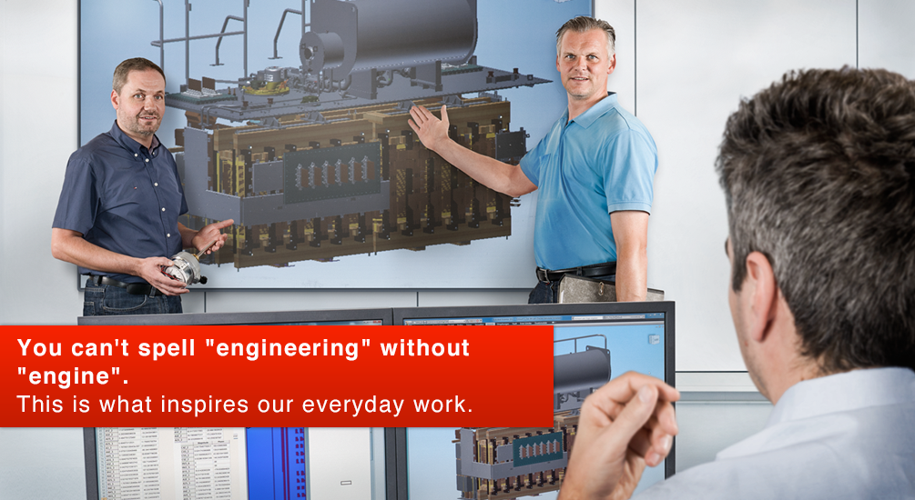 In Engineering steckt das Wort "Engine". Es geflügelt uns in unserer täglichn Arbeit