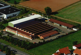 Luftbild der ASA Trafobau GmbH